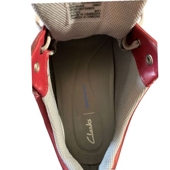 Clarks Wavewalk Shoes. Size 8 1/2. Burgundy. GUC - Picture 10 of 10